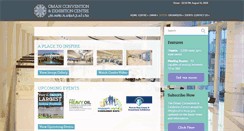 Desktop Screenshot of omanconvention.com